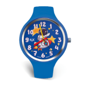 H2X P-SB440KB3 – Παιδικό Ρολόι με Αστροναύτη, Πύραυλο & Αστεράκια