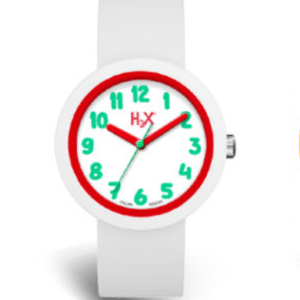 H2X P-SW441KW6 – Παιδικό Ρολόι Λευκό Μονόχρωμο