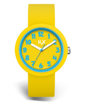 H2X P-SY441KY6 – Παιδικό Ρολόι Κίτρινο Μονόχρωμο