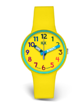 H2X Kids P-SY440KY2 – Παιδικό Ρολόι Εκμάθησης Ώρας (Κίτρινο – Bright Learning Edition)
