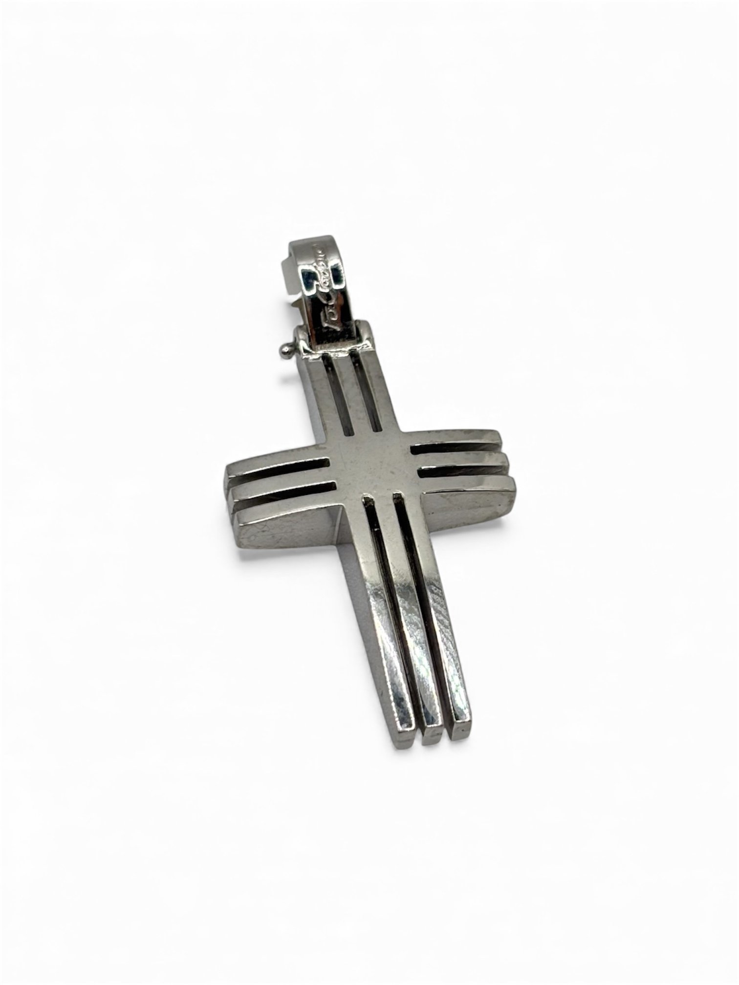 Fa Cadoro Σταυρός Ασήμι 925 – Linear Groove Cross