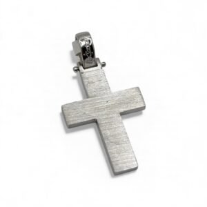 Fa Cadoro Σταυρός Ασήμι 925 – Brushed Minimal Cross