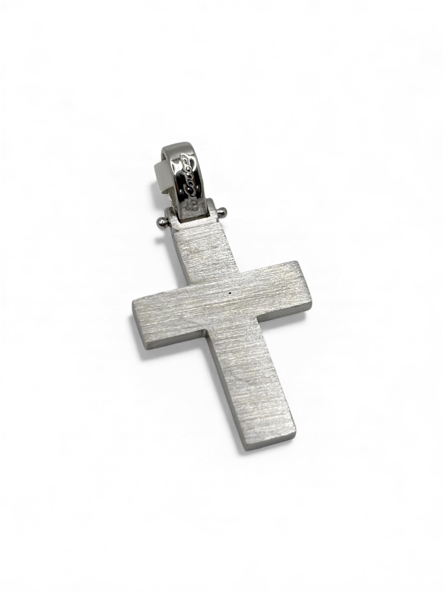 Fa Cadoro Σταυρός Ασήμι 925 – Brushed Minimal Cross