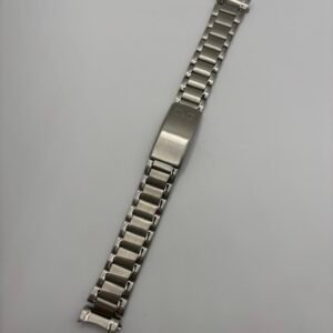 Q&Q Ασημί Μπρασελέ Ρολογιού – Κλασικό link style