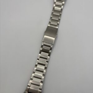 Γνήσιο μπρασελέ CASIO από ανοξείδωτο ατσάλι – Ασημί