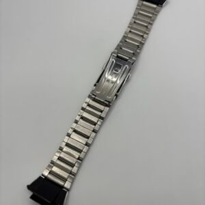 Γνήσιο μπρασελέ CASIO από ανοξείδωτο ατσάλι – Ασημί