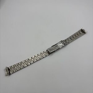 Γνήσιο μπρασελέ ORIENT από ανοξείδωτο ατσάλι – Ασημί – Vintage