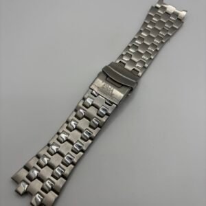 CAT Γνήσιο Ανοξείδωτο Μπρασελέ Ρολογιού – Heavy Duty – Ασημί