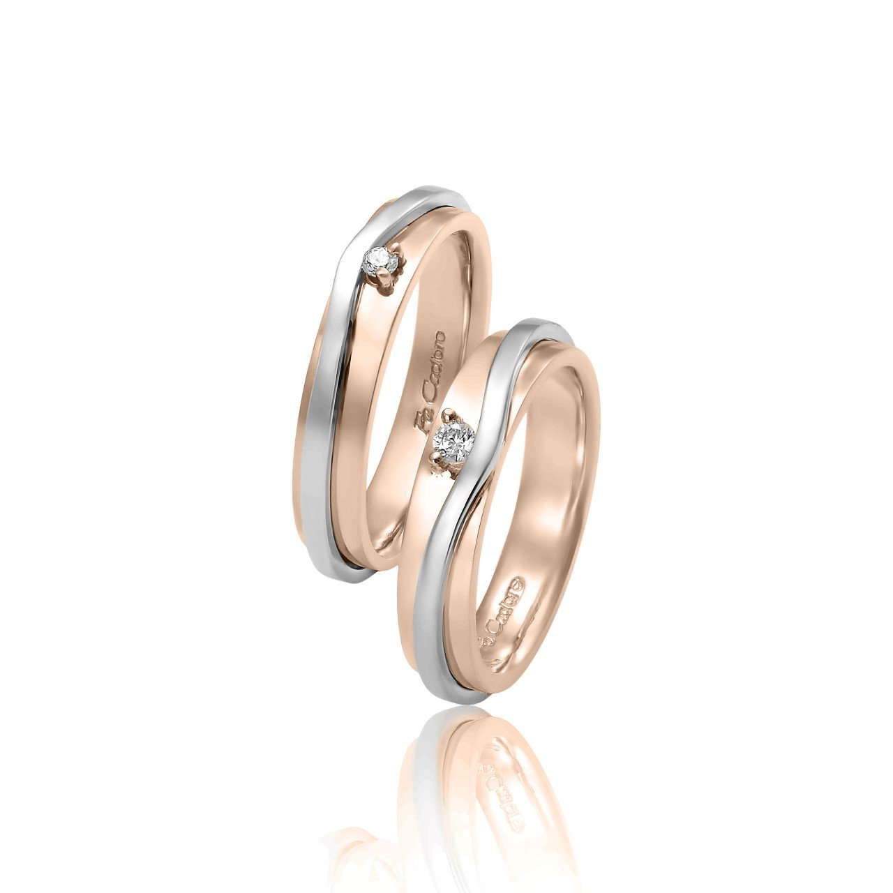 FaCad’oro Βέρες Γάμου WR-30 - Image 2