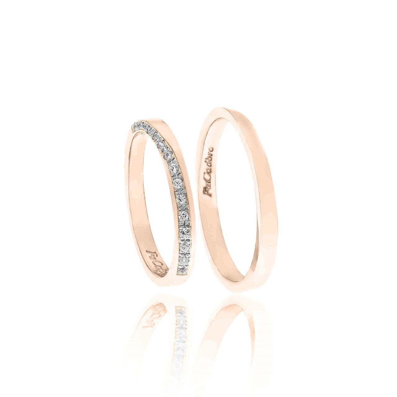 FaCad’oro Βέρες Γάμου WR-43 - Image 2