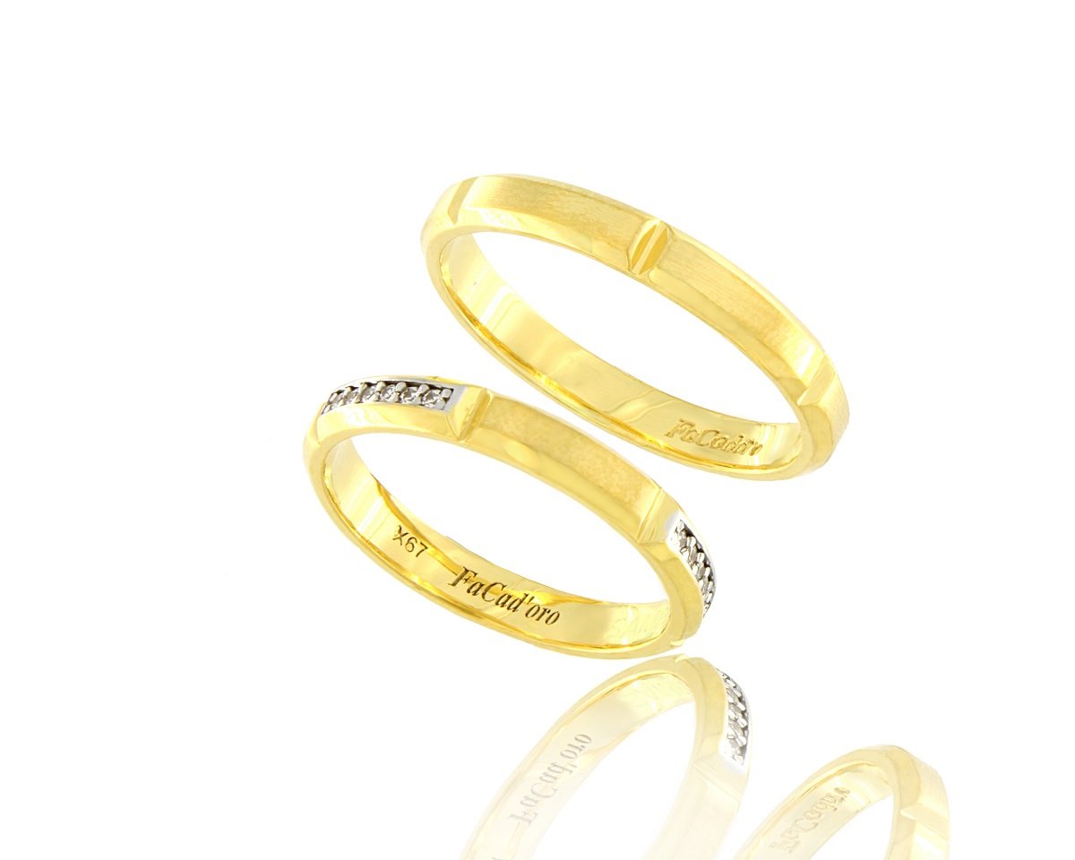 FaCad’oro Βέρες Γάμου WR-108