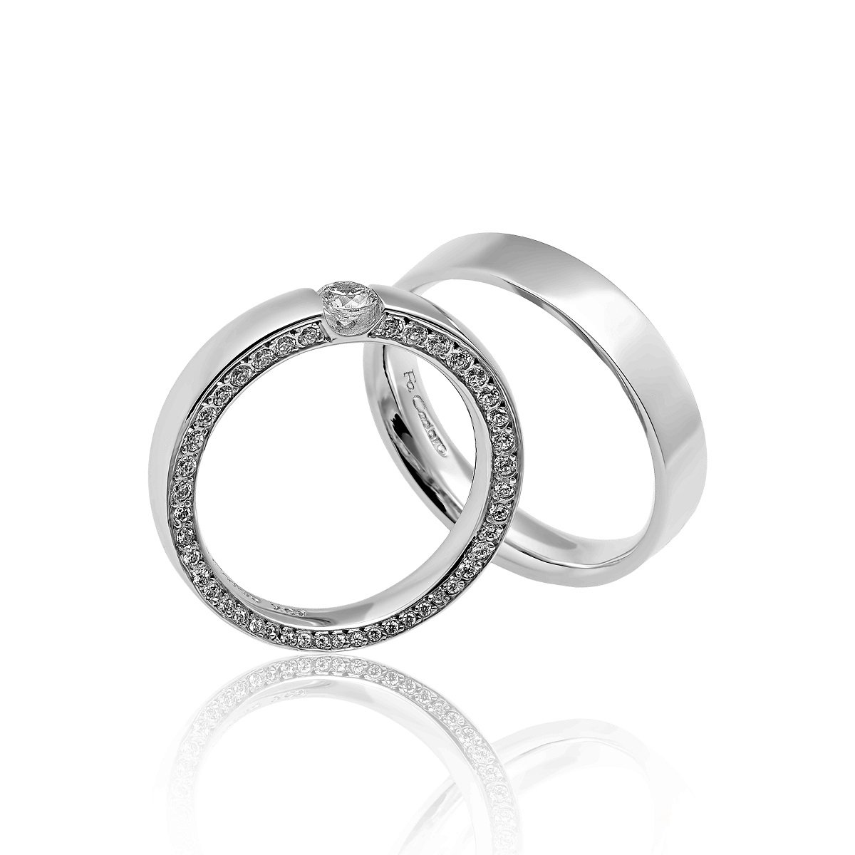 FaCad’oro Βέρες Γάμου WR-28 - Image 3